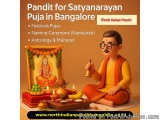 Pandit for Satyanarayan Puja in Bangalore â€“ Invite Divine Blessings & Prosperity into Your Home