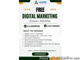 4-Month Free Digital Marketing Course with Internship