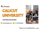 Calicut University Distance MA Review