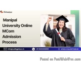 Manipal University Online Mcom Admission Process