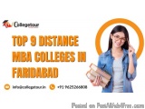 Top 9 distance mba colleges in faridabad