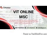 VIT Online MSc Admission Open â€“ Apply for UGC-Approved Courses