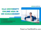 GLA University Online MBA in HR Management