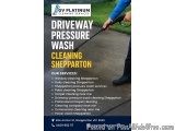 Driveway Pressure Wash Cleaning Shepparton by G V Platinum