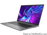 The image shows a laptop computer with a large screen. The laptop is silver in color and has a black keyboard. The screen dis...