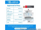 Type Approval in Peru