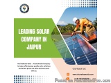 Leading Solar Company in Jaipur