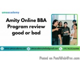 Amity Online BBA Program review good or bad