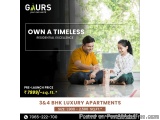 Gaurs Presents Fully Furnished 3 & 4 BHK Homes in Greater Noida