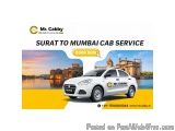 Quick And Reliable Surat To Mumbai Cab Service Options