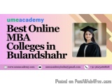 Best Online Mba Colleges In Bulandshahr