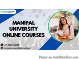 Manipal University Online Courses