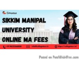 Sikkim Manipal University Online MA Fees