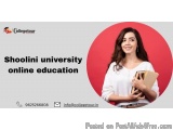 Shoolini University Online Education