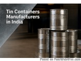 Best Tin Containers Manufacturer In India