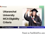 Uttaranchal University Mca Eligibility Criteria