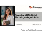 Top online MBA in Digital Marketing colleges in India