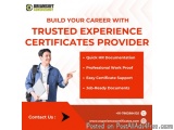 Experience Certificates Provider In Jaipur