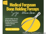 Medical Ferguson Bone Holding Forceps (205mm, 12mm) delivers a firm