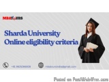 Sharda University Online eligibility criteria