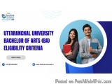 Uttaranchal University Bachelor Of Arts (ba) Eligibility Criteria