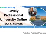 Lovely Professional University Online Ma Courses