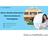 Best Online Distance Universities in Telangana