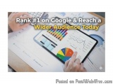 The image shows a person's hands holding a tablet with a colorful pie chart on the screen. The pie chart is divided into diff...