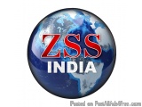The image is a 3D rendering of a globe with the text "ZSS India" written in red capital letters. The globe is blue and white,...