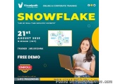 Snowflake Online Free Demo Attend on August 21st!