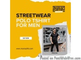 Streetwear Polo Tshirt for Men