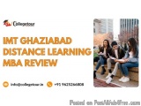 IMT Ghaziabad Distance Learning MBA Review