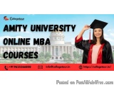 Amity University Online Mba Courses
