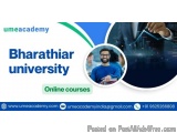 Bharathiar University online courses