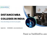 Distance MBA Colleges in India