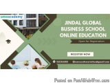 Jindal global business school online education