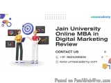 Jain University Online MBA in Digital Marketing Review