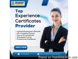 Experience Certificates Provider In Gurgaon