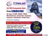 77Data: Download the Verified List of Manufacturing Companies in Coimbatore