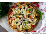 Ultimate Veggie Feast Vegetarian Pizza by Flying Pizza