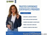Experience Certificates Provider In Chennai