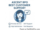 The image is an illustration of a woman wearing a headset and smiling. She is surrounded by a blue circle with a checkmark in...