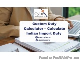 Custom Duty Calculator – Calculate Indian Import Duty