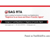 SAG RTA: Leading SEBI Category-Ist RTA Agent in India