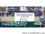 Export Companies In India: Top Sectors Driving Global Trade Growt...