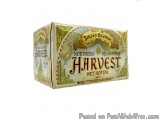 The image is of a box of Sierra Nevada Northern Hemisphere Harvest Wet Hop IPA. The box is rectangular in shape and has a gol...