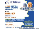 77 Data: Download the Verified List of Delhi NCR hospitals