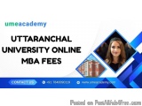 Uttaranchal University Online Mba Fees