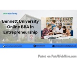 Bennett University Online Bba In Entrepreneurship