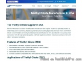 Looking For Triethyl Citrate Supplier In Usa?